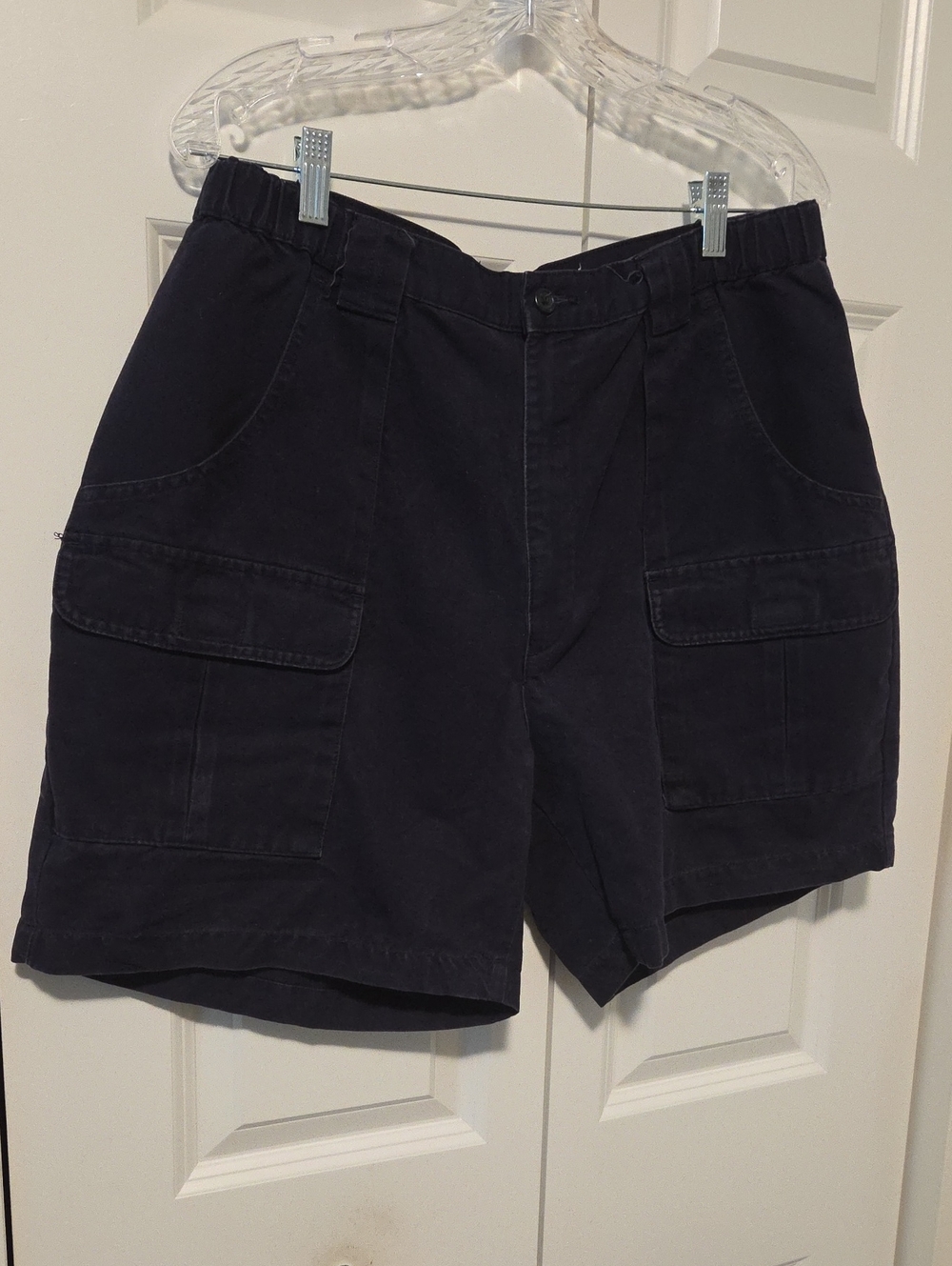 Savane men's navy blue  cargo shorts Waist 36